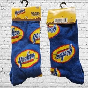 NWT/Yoohoo Crew Socks Mens Shoe Size 6-12 New